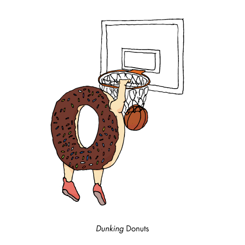 Dunking donuts