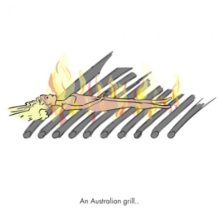 Australian barbie grill